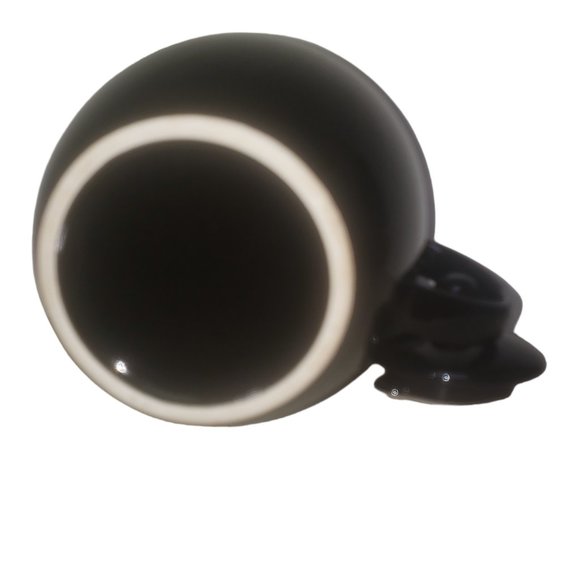 Black Ceramic Beverage Pitcher Coffee, Tea, Water etc - Picture 5 of 5